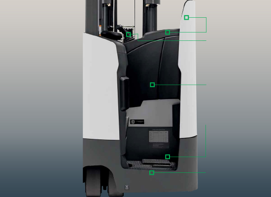 Comfort: your operator should be as productive at the end of the shift as at the beginning.