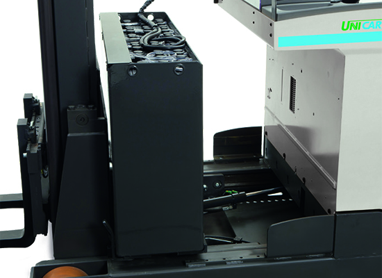 Easily Accessible Battery