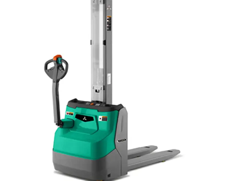 Walkie Rider Pallet Jacks, End Riders & Stackers | Mitsubishi Forklift ...