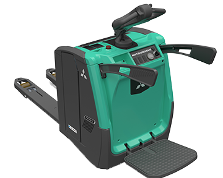 Walkie Rider Pallet Jacks, End Riders & Stackers | Mitsubishi Forklift ...