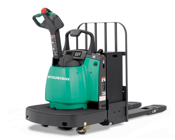 Walkie Rider Pallet Jacks, End Riders & Stackers | Mitsubishi Forklift ...